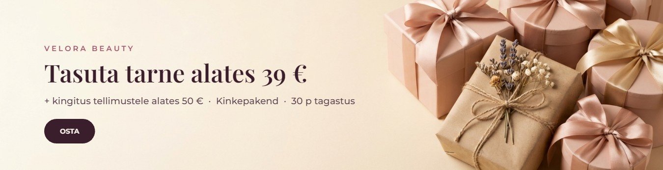 Tasuta tarne alates 39 €