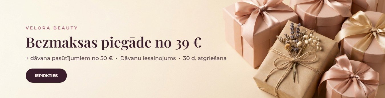 Bezmaksas piegāde no 39 €