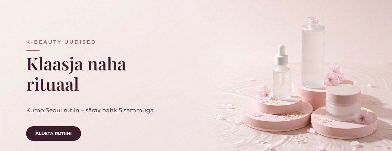 K-Beauty: klaasja naha rituaal