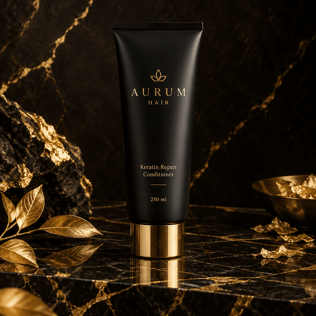Aurum Hair Keratin Repair kondicionierius pažeistiems plaukams