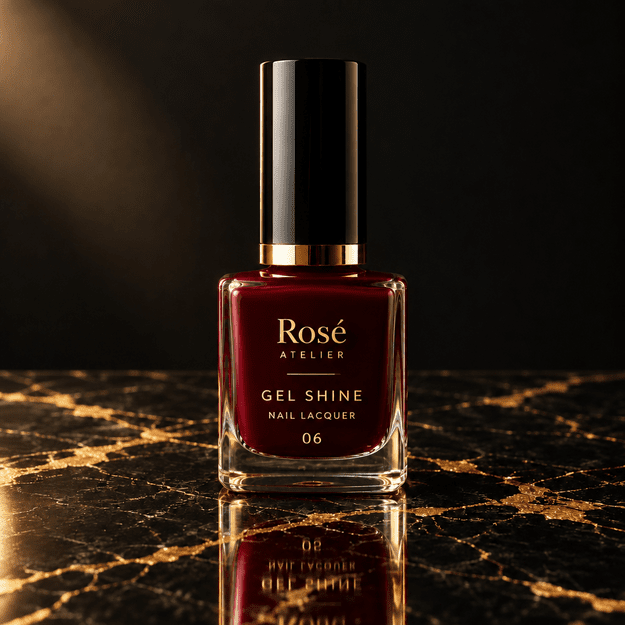 Rosé Atelier Gel Shine küünelakk – 06 Kirsipunane