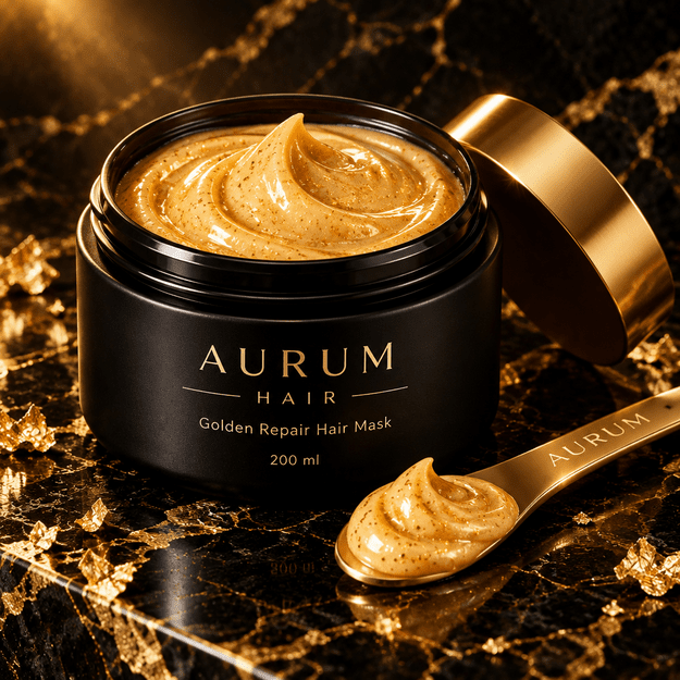 Aurum Hair Golden Repair intensyviai atkurianti plaukų kaukė 200 ml