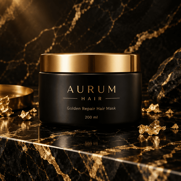 Aurum Hair Golden Repair intensyviai atkurianti plaukų kaukė 200 ml