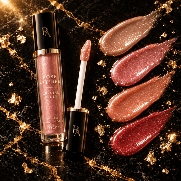 Rosé Atelier Crystal Gloss lūpu spīdums