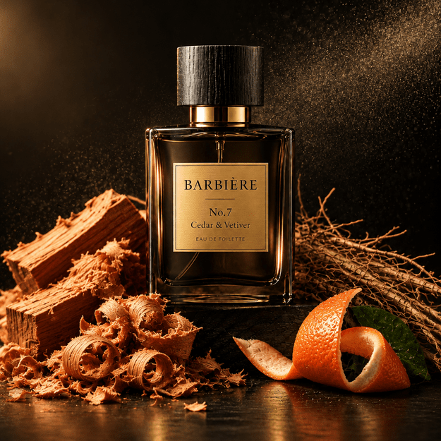 Barbière No.7 Cedar & Vetiver tualetes ūdens vīriešiem EDT