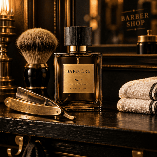 Barbière No.7 Cedar & Vetiver tualetes ūdens vīriešiem EDT