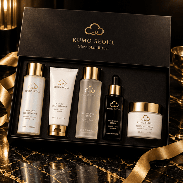 Kumo Seoul Glass Skin 5-sammuline hoolduskomplekt